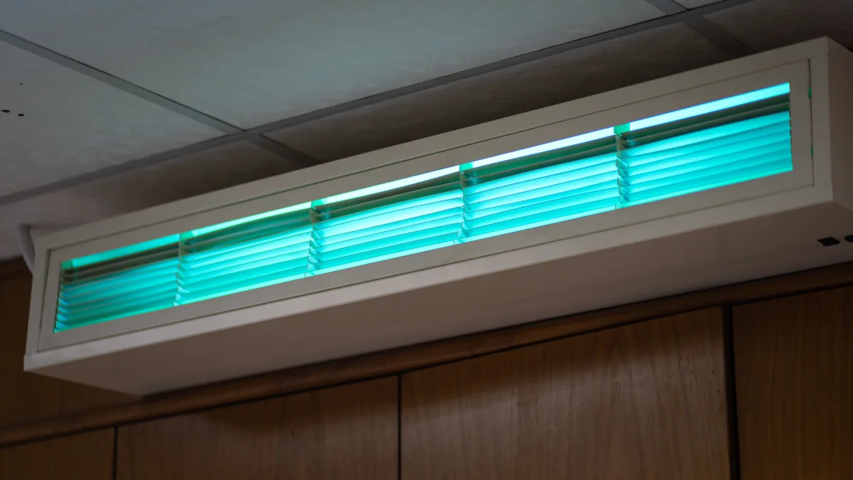 Hvac uv lights improving indoor air quality