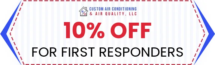 First responder discount promotion